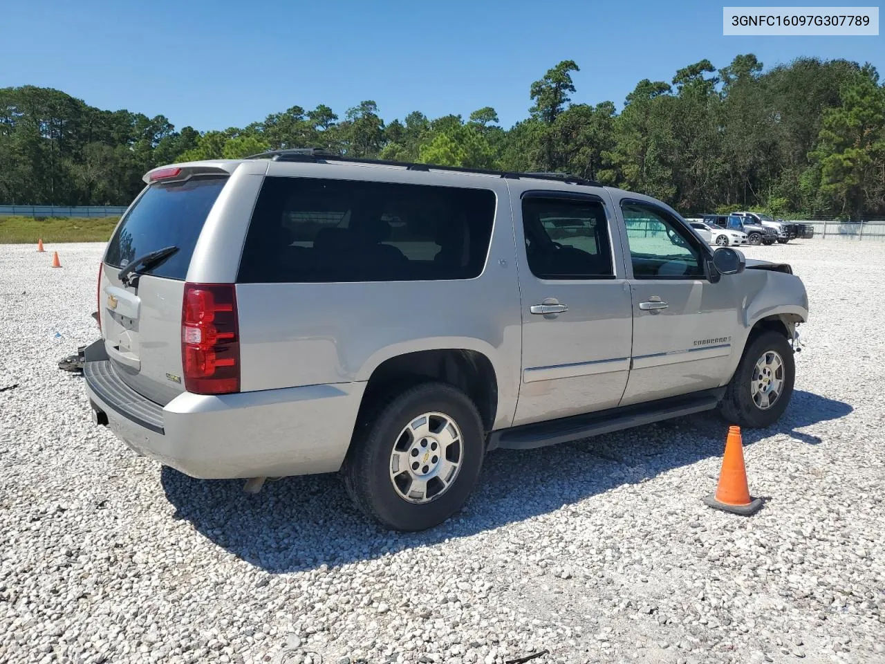 2007 Chevrolet Suburban C1500 VIN: 3GNFC16097G307789 Lot: 73586234