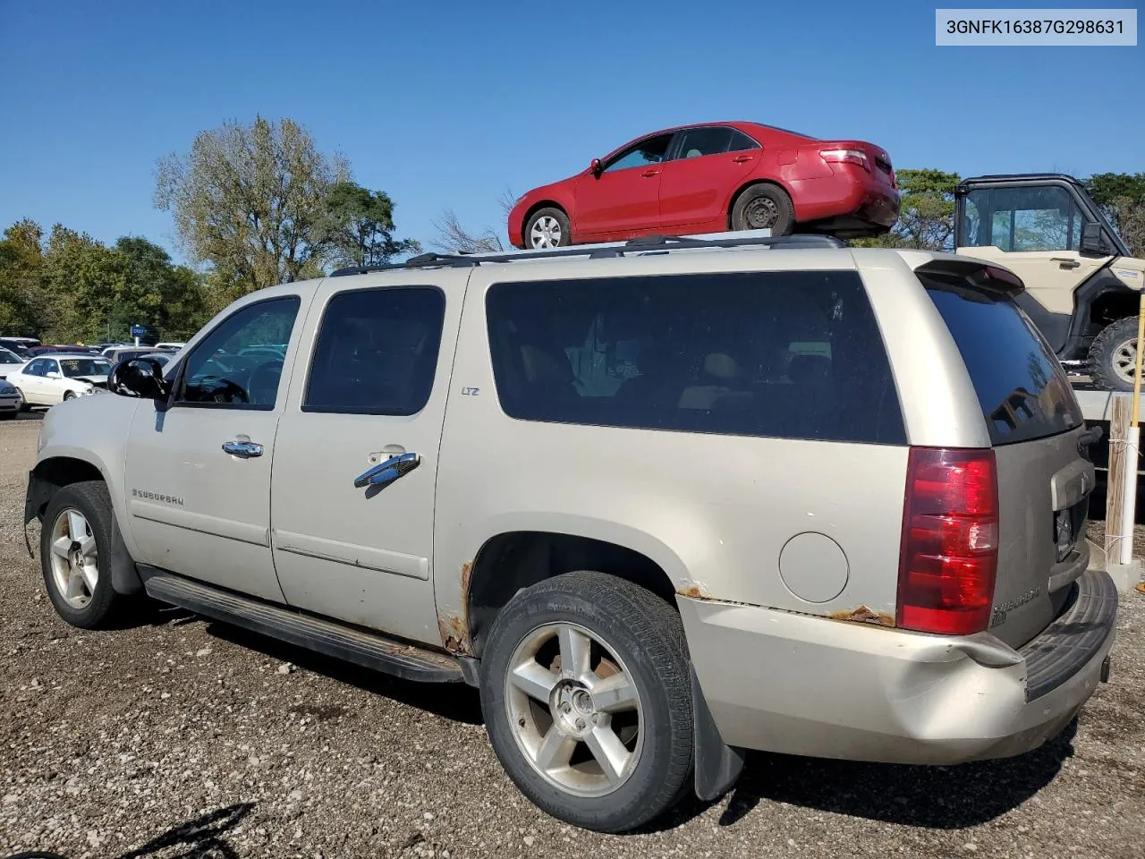 2007 Chevrolet Suburban K1500 VIN: 3GNFK16387G298631 Lot: 74700834