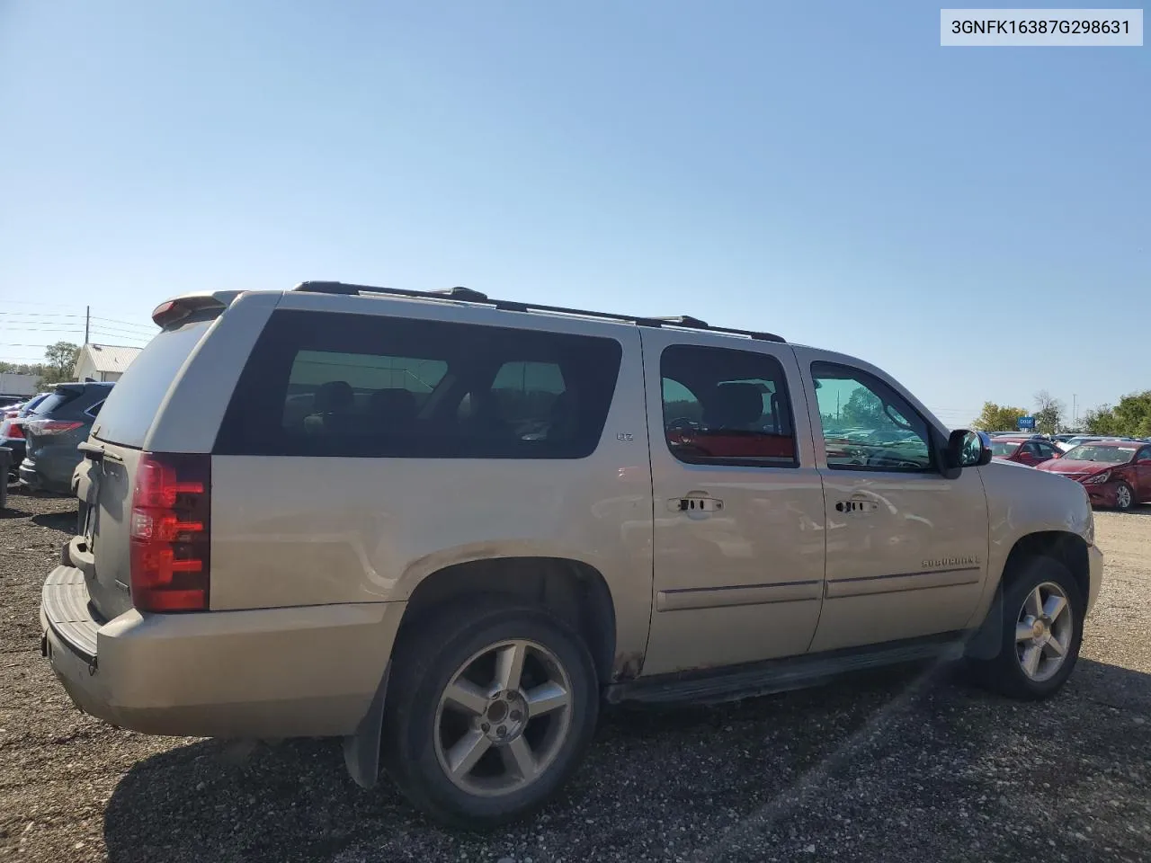 2007 Chevrolet Suburban K1500 VIN: 3GNFK16387G298631 Lot: 74700834