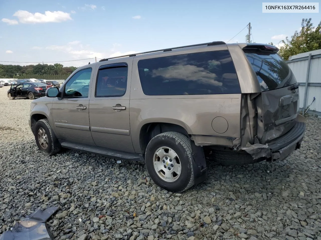 2007 Chevrolet Suburban K1500 VIN: 1GNFK163X7R264416 Lot: 75067164