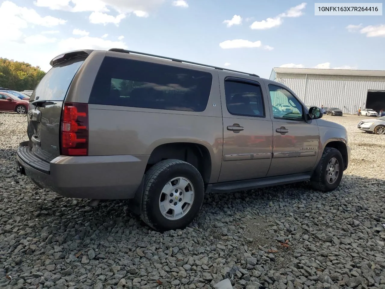 2007 Chevrolet Suburban K1500 VIN: 1GNFK163X7R264416 Lot: 75067164