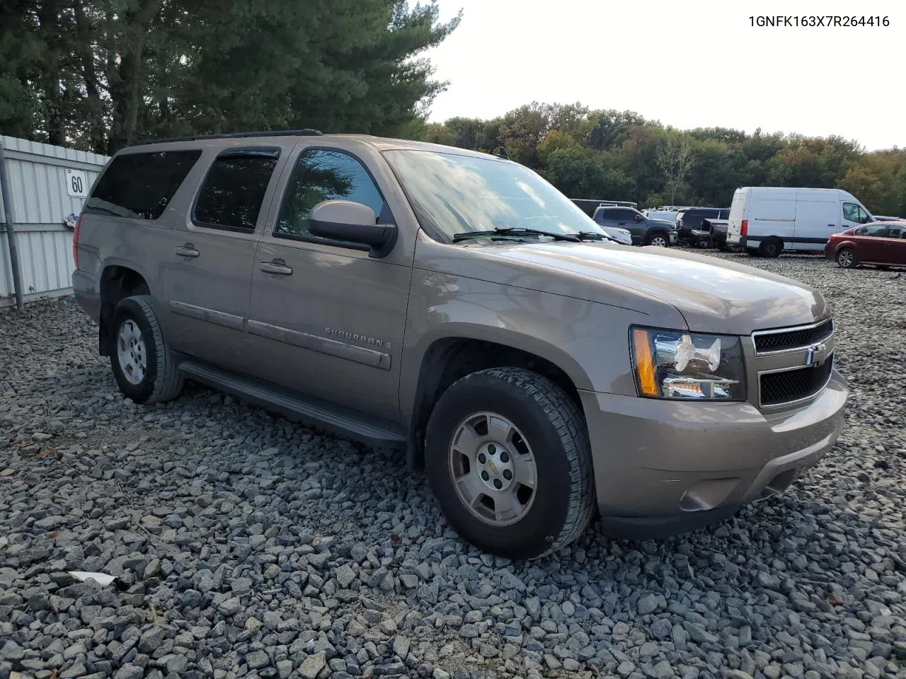 2007 Chevrolet Suburban K1500 VIN: 1GNFK163X7R264416 Lot: 75067164