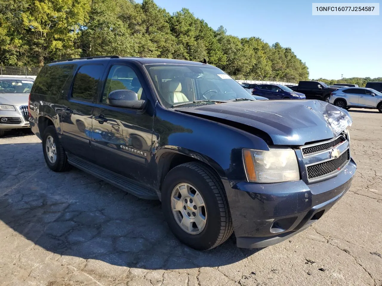 2007 Chevrolet Suburban C1500 VIN: 1GNFC16077J254587 Lot: 75157114