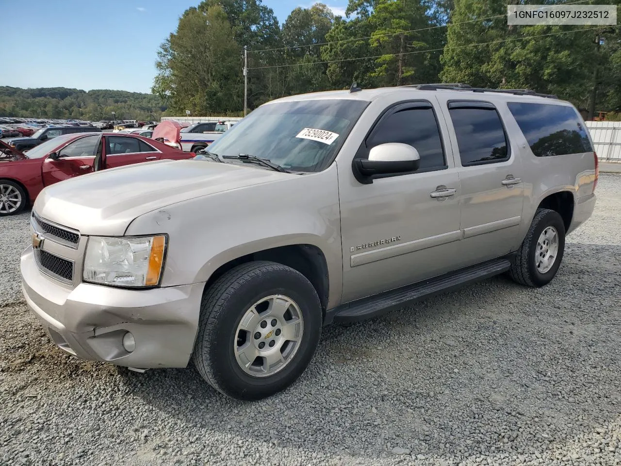 2007 Chevrolet Suburban C1500 VIN: 1GNFC16097J232512 Lot: 75290024