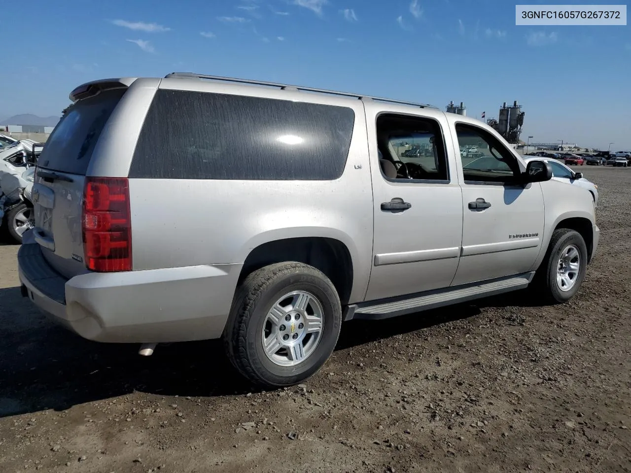 2007 Chevrolet Suburban C1500 VIN: 3GNFC16057G267372 Lot: 75434304