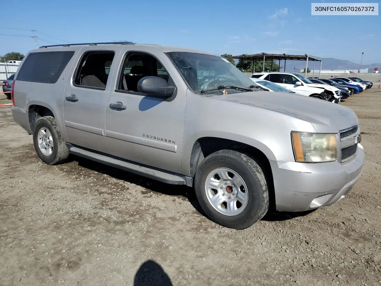 2007 Chevrolet Suburban C1500 VIN: 3GNFC16057G267372 Lot: 75434304