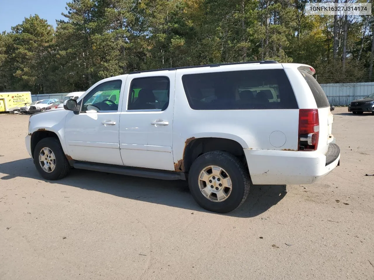 2007 Chevrolet Suburban K1500 VIN: 1GNFK16327J314174 Lot: 75510724