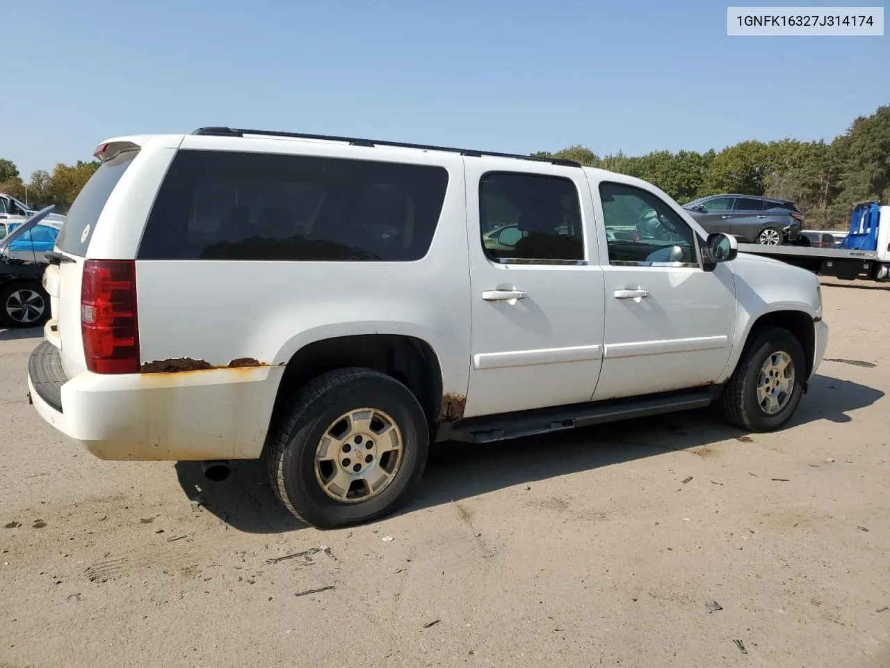 2007 Chevrolet Suburban K1500 VIN: 1GNFK16327J314174 Lot: 75510724