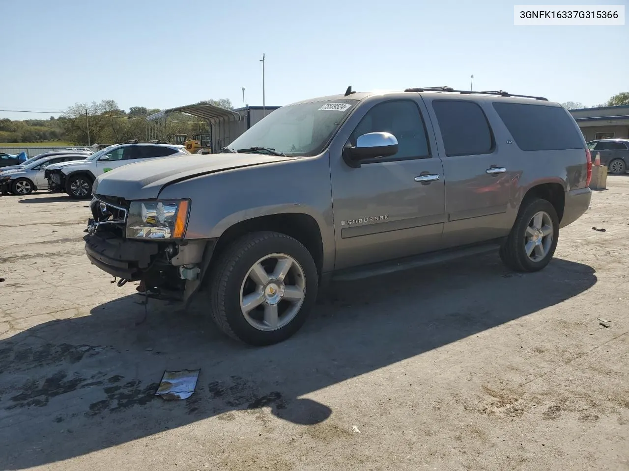 2007 Chevrolet Suburban K1500 VIN: 3GNFK16337G315366 Lot: 75539524