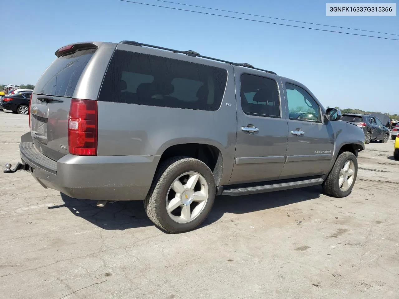 2007 Chevrolet Suburban K1500 VIN: 3GNFK16337G315366 Lot: 75539524