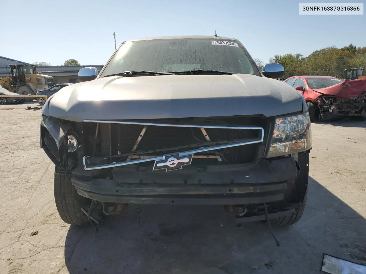 2007 Chevrolet Suburban K1500 VIN: 3GNFK16337G315366 Lot: 75539524