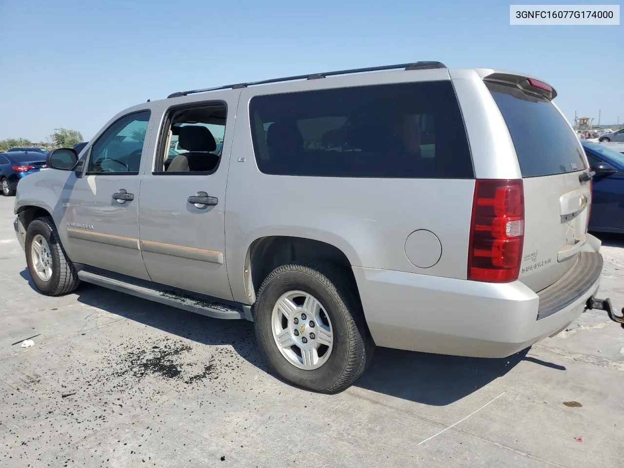 2007 Chevrolet Suburban C1500 VIN: 3GNFC16077G174000 Lot: 75544154