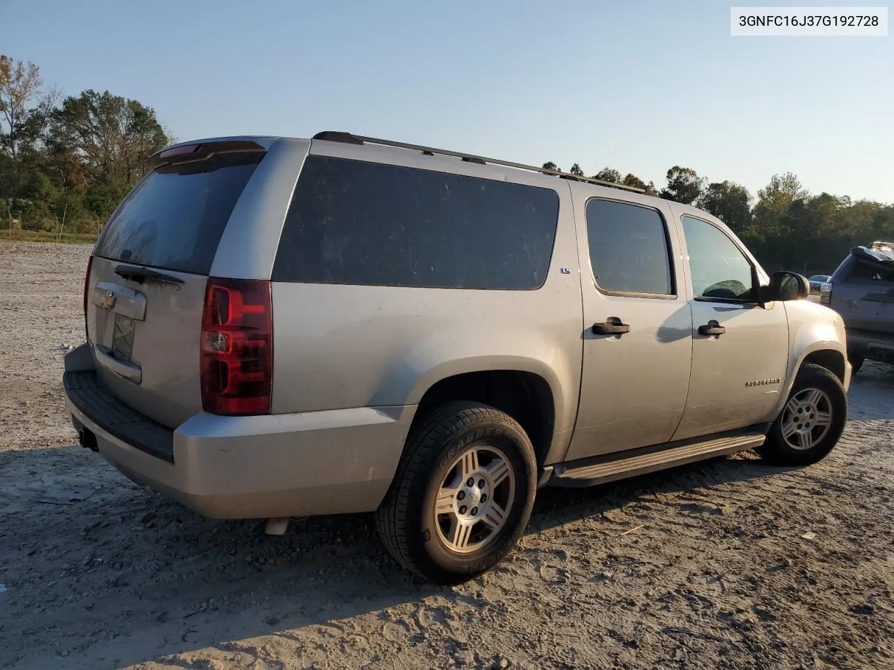 3GNFC16J37G192728 2007 Chevrolet Suburban C1500