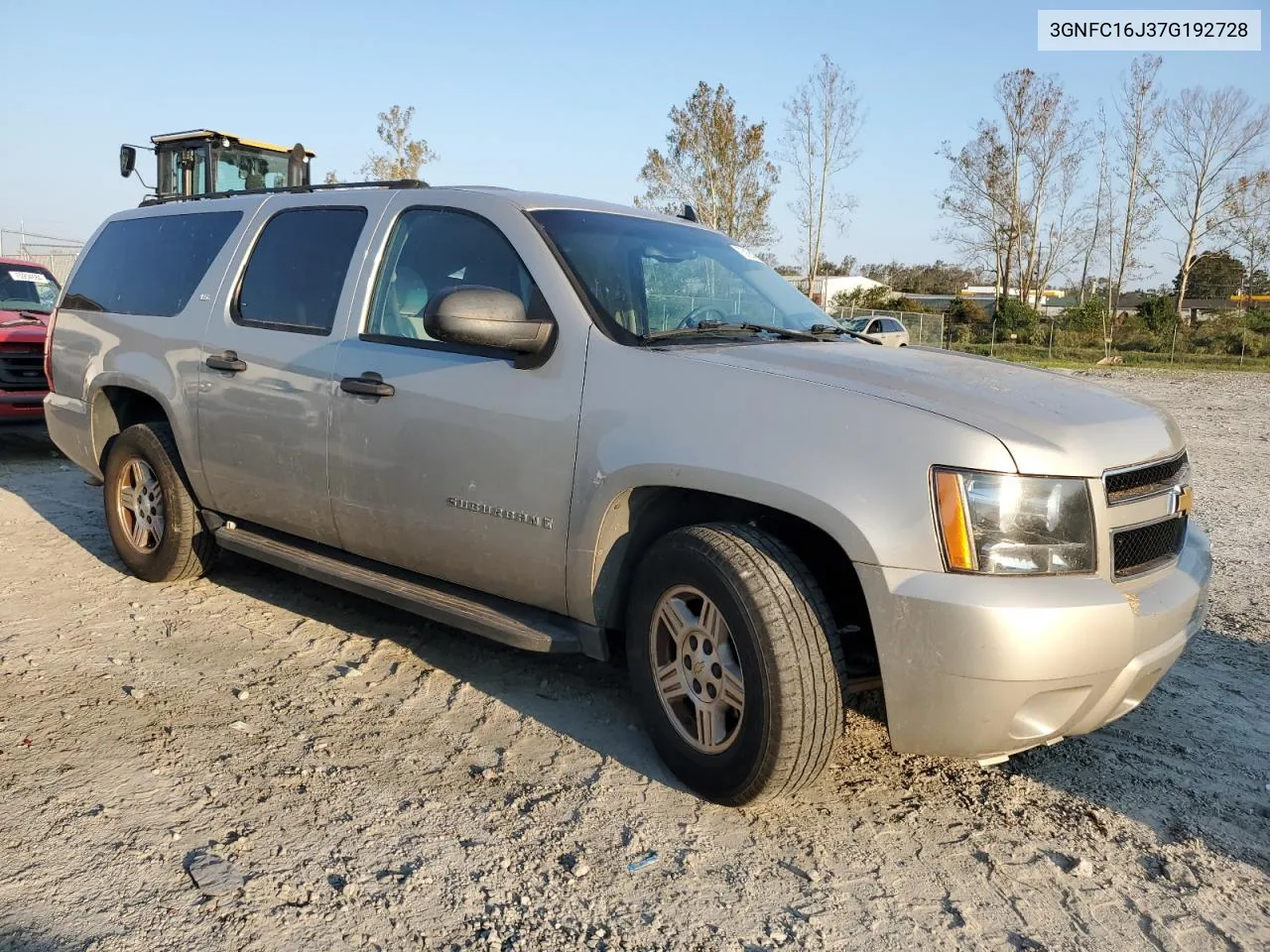 3GNFC16J37G192728 2007 Chevrolet Suburban C1500