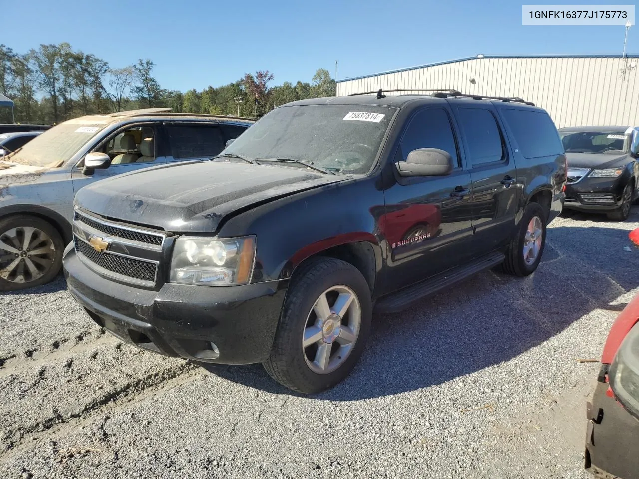 2007 Chevrolet Suburban K1500 VIN: 1GNFK16377J175773 Lot: 75837814