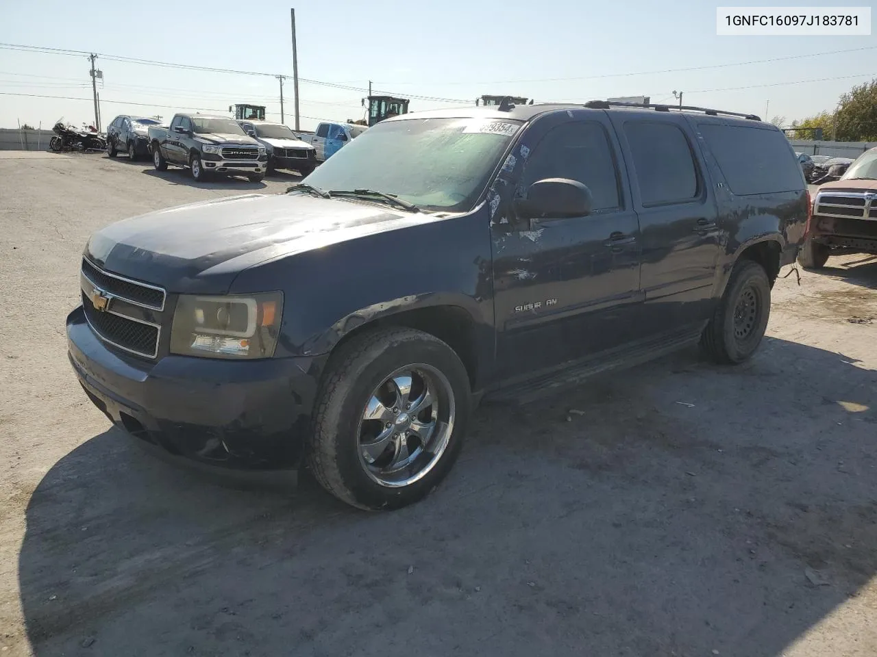 2007 Chevrolet Suburban C1500 VIN: 1GNFC16097J183781 Lot: 76099354