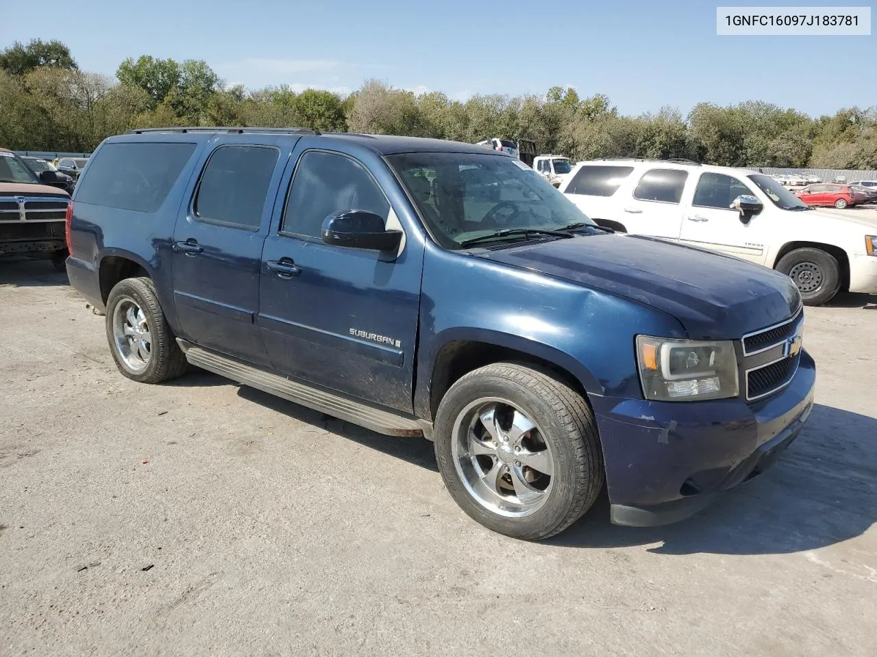 2007 Chevrolet Suburban C1500 VIN: 1GNFC16097J183781 Lot: 76099354