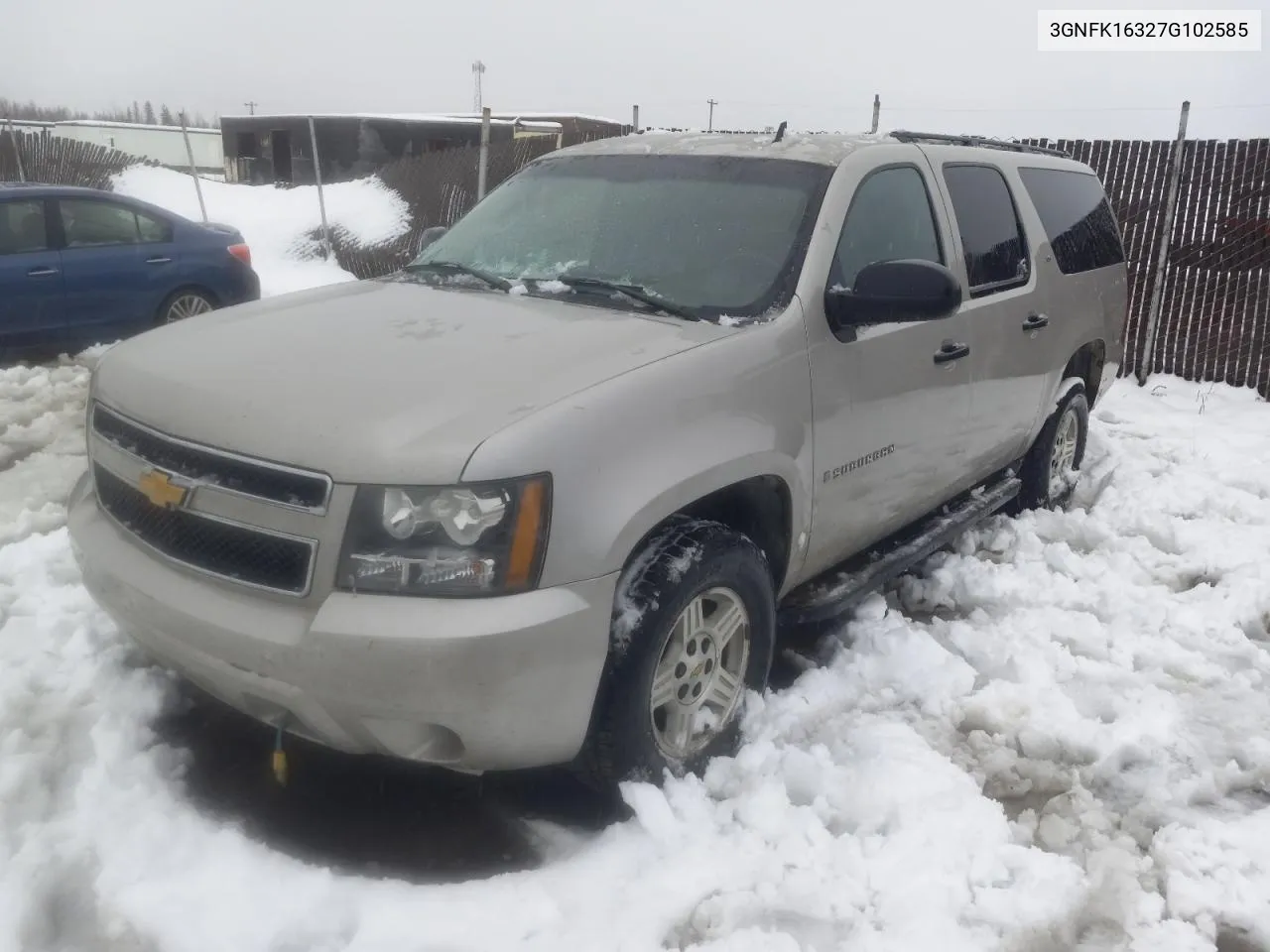 2007 Chevrolet Suburban K1500 VIN: 3GNFK16327G102585 Lot: 76376554