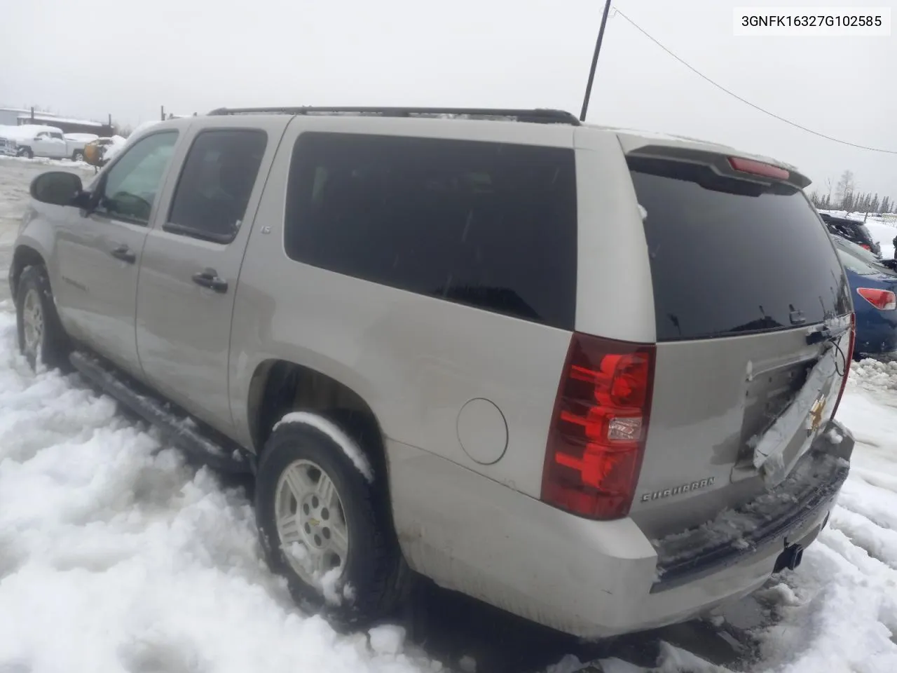 2007 Chevrolet Suburban K1500 VIN: 3GNFK16327G102585 Lot: 76376554