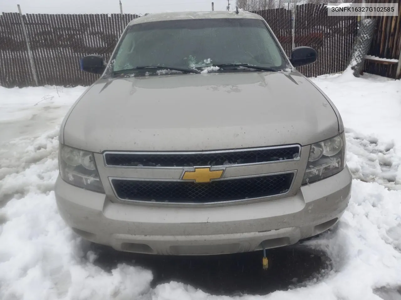 2007 Chevrolet Suburban K1500 VIN: 3GNFK16327G102585 Lot: 76376554