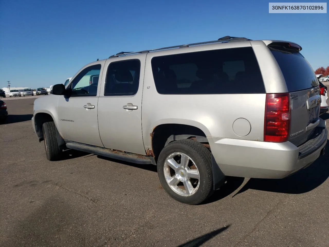 2007 Chevrolet Suburban K1500 VIN: 3GNFK16387G102896 Lot: 77573624