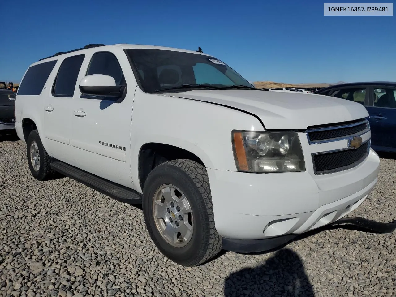 2007 Chevrolet Suburban K1500 VIN: 1GNFK16357J289481 Lot: 77576804