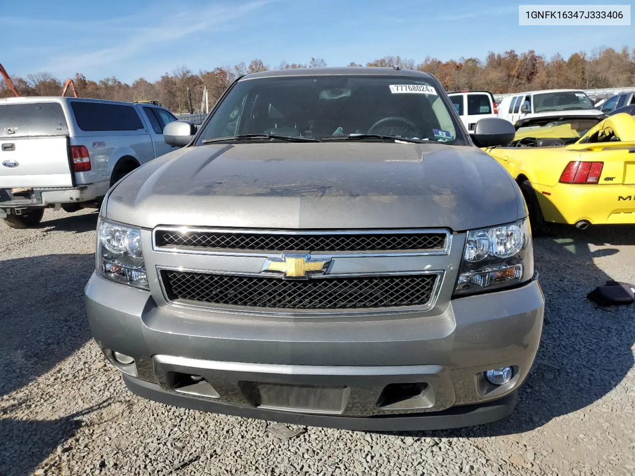 2007 Chevrolet Suburban K1500 VIN: 1GNFK16347J333406 Lot: 77768024