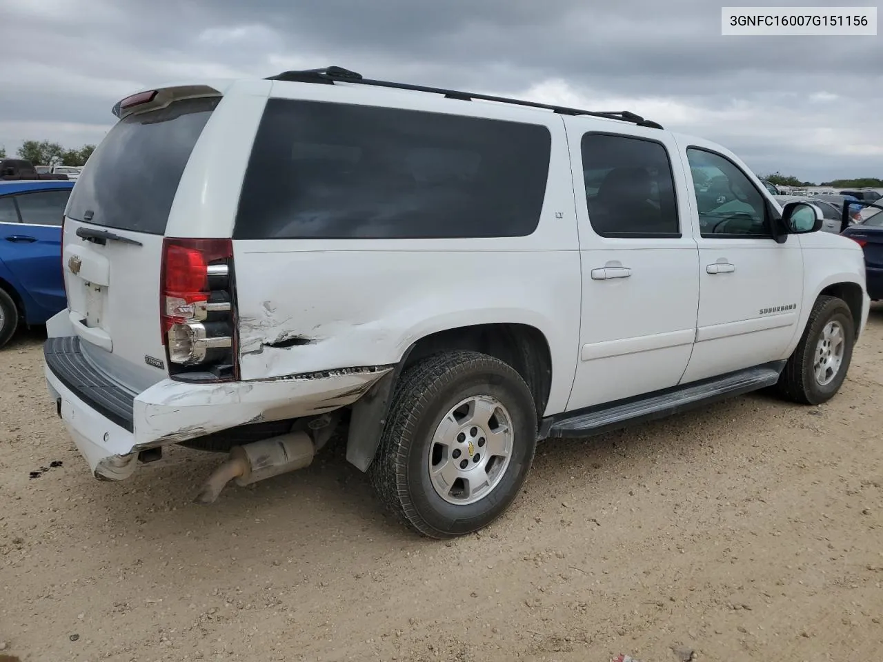 2007 Chevrolet Suburban C1500 VIN: 3GNFC16007G151156 Lot: 78801144