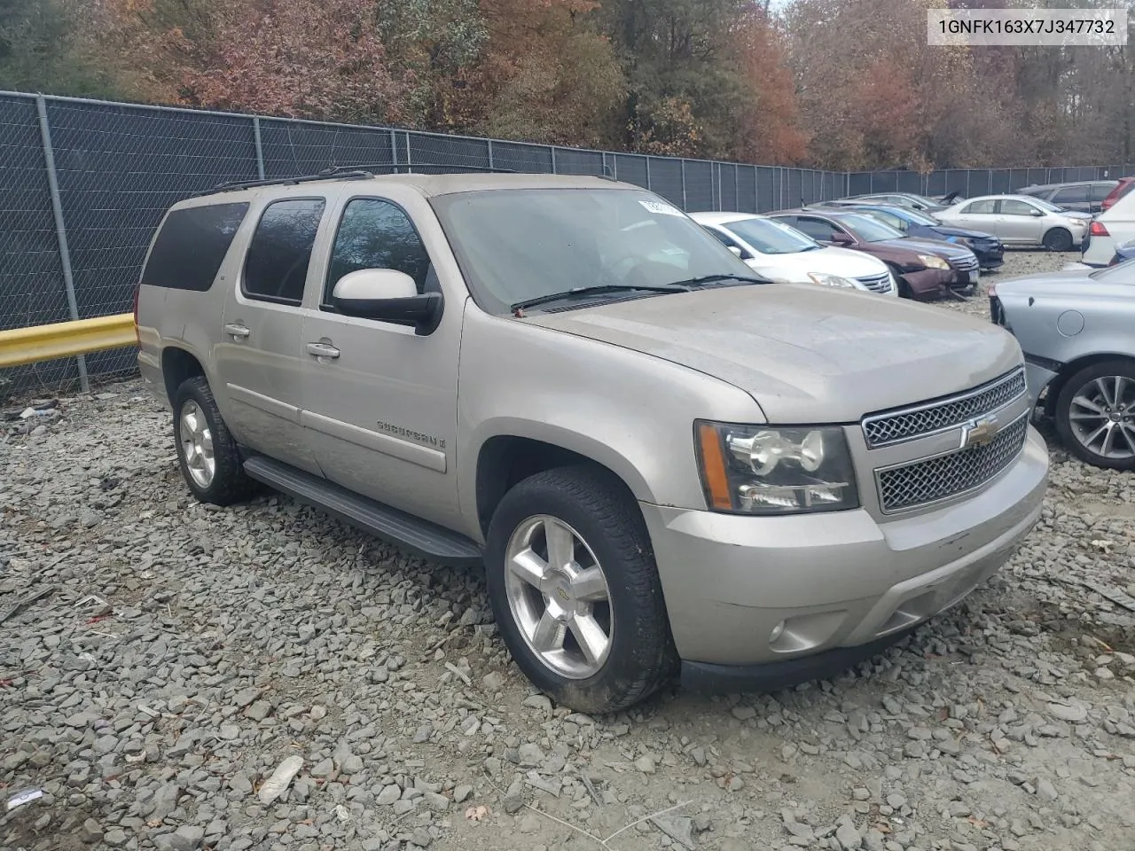 2007 Chevrolet Suburban K1500 VIN: 1GNFK163X7J347732 Lot: 78811884