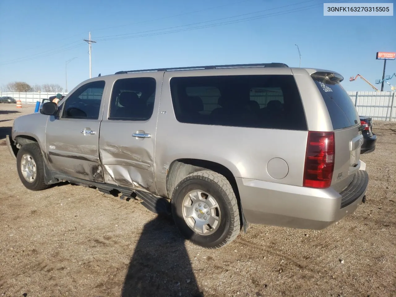 2007 Chevrolet Suburban K1500 VIN: 3GNFK16327G315505 Lot: 78921694