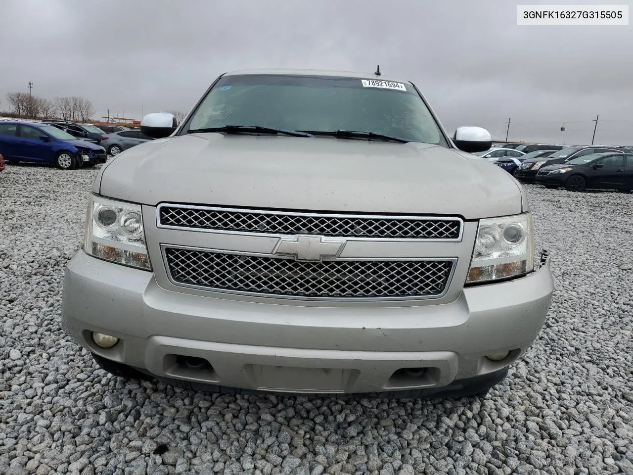 2007 Chevrolet Suburban K1500 VIN: 3GNFK16327G315505 Lot: 78921694