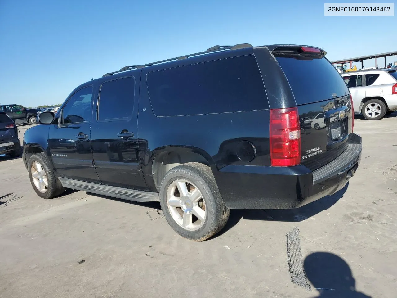 2007 Chevrolet Suburban C1500 VIN: 3GNFC16007G143462 Lot: 79070264