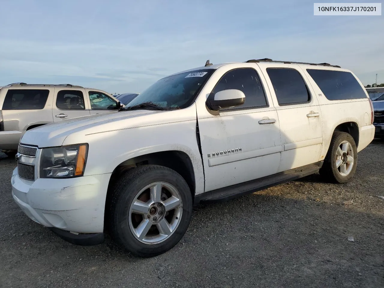 2007 Chevrolet Suburban K1500 VIN: 1GNFK16337J170201 Lot: 79563774