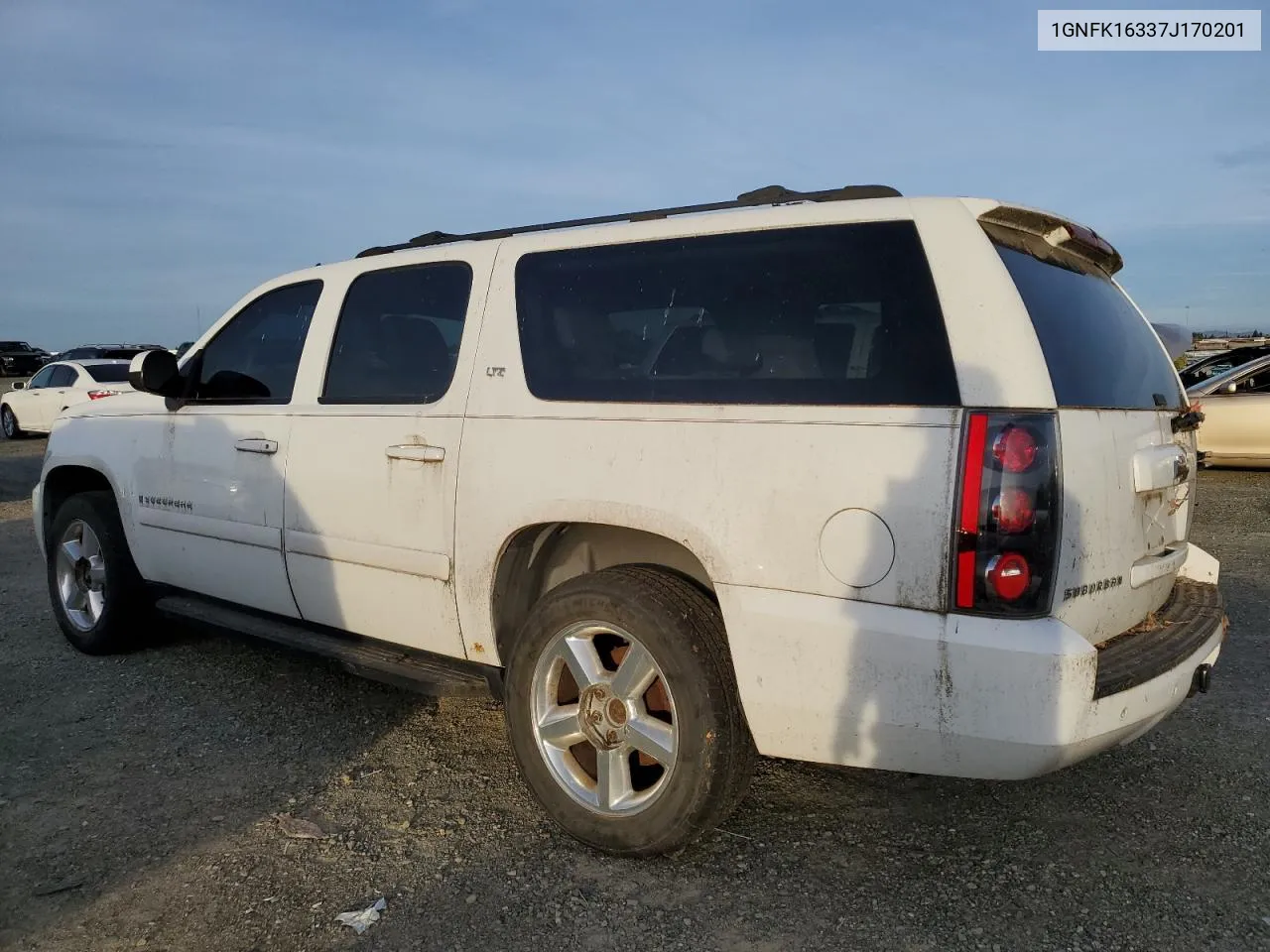 2007 Chevrolet Suburban K1500 VIN: 1GNFK16337J170201 Lot: 79563774