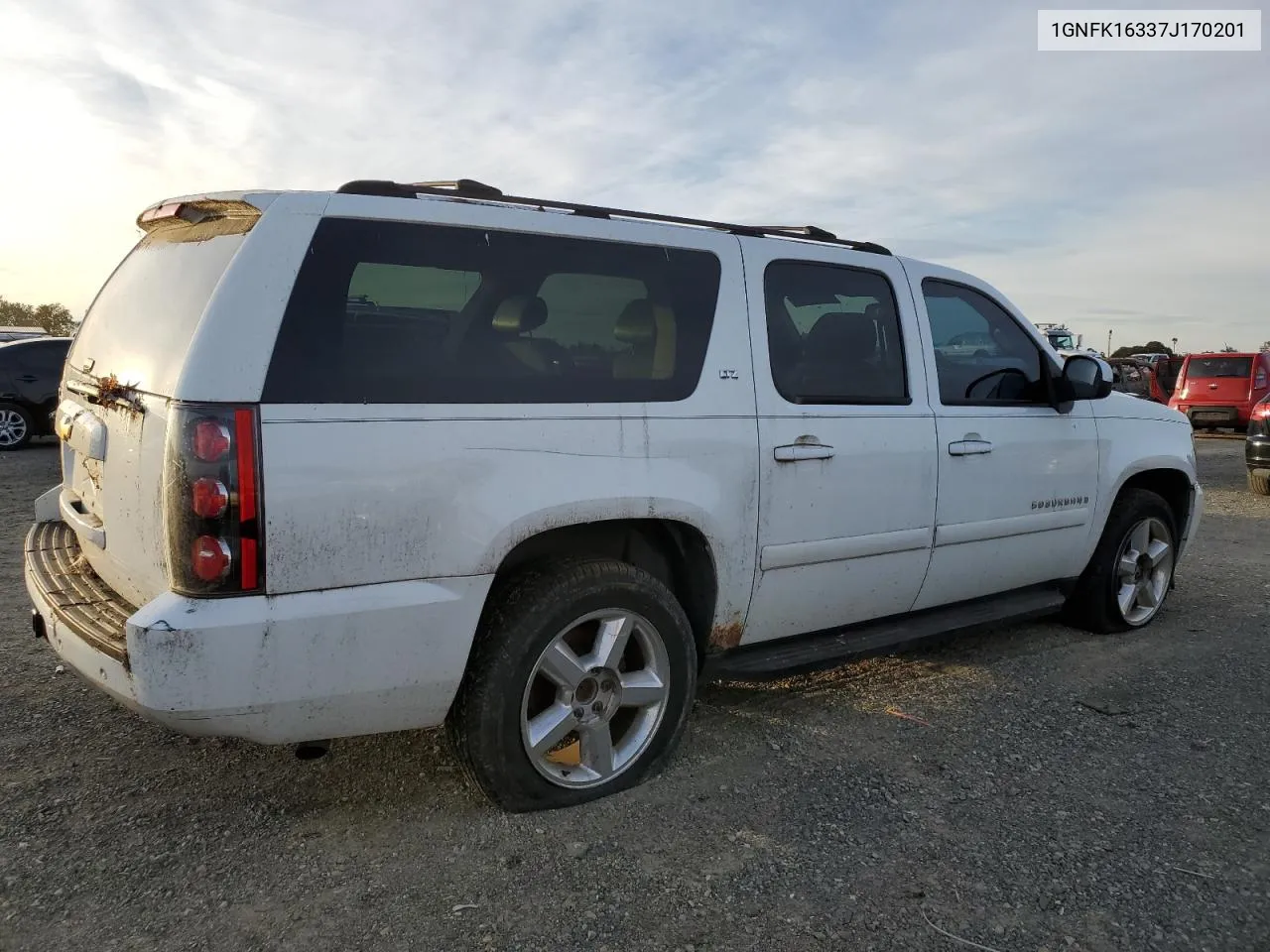 2007 Chevrolet Suburban K1500 VIN: 1GNFK16337J170201 Lot: 79563774