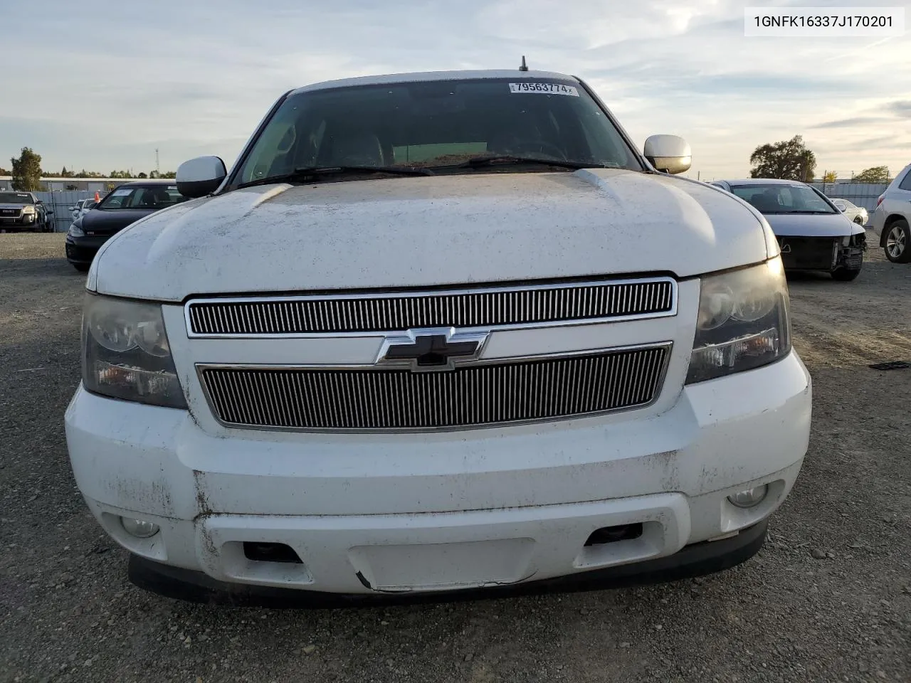 2007 Chevrolet Suburban K1500 VIN: 1GNFK16337J170201 Lot: 79563774