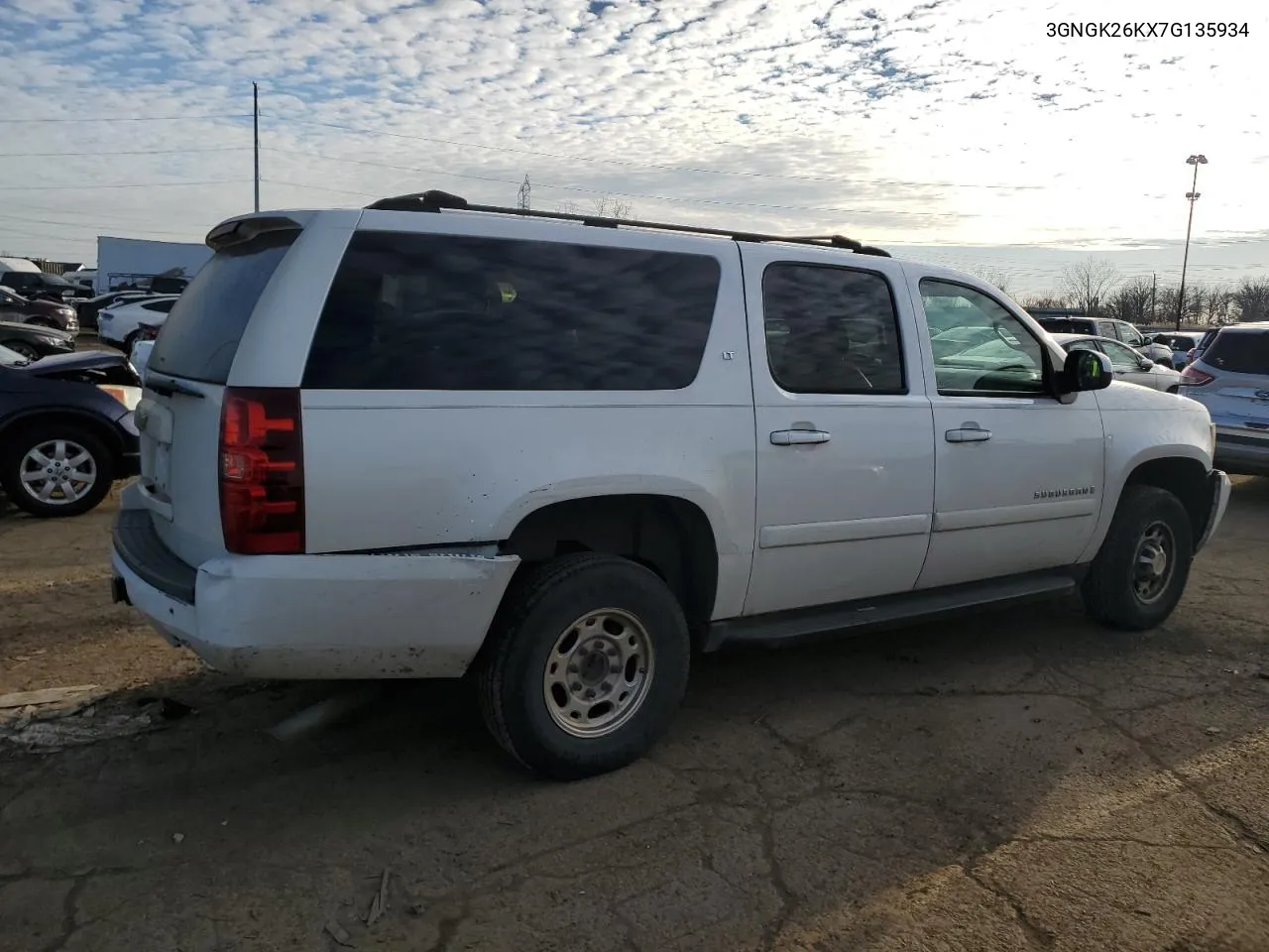 2007 Chevrolet Suburban K2500 VIN: 3GNGK26KX7G135934 Lot: 80465793