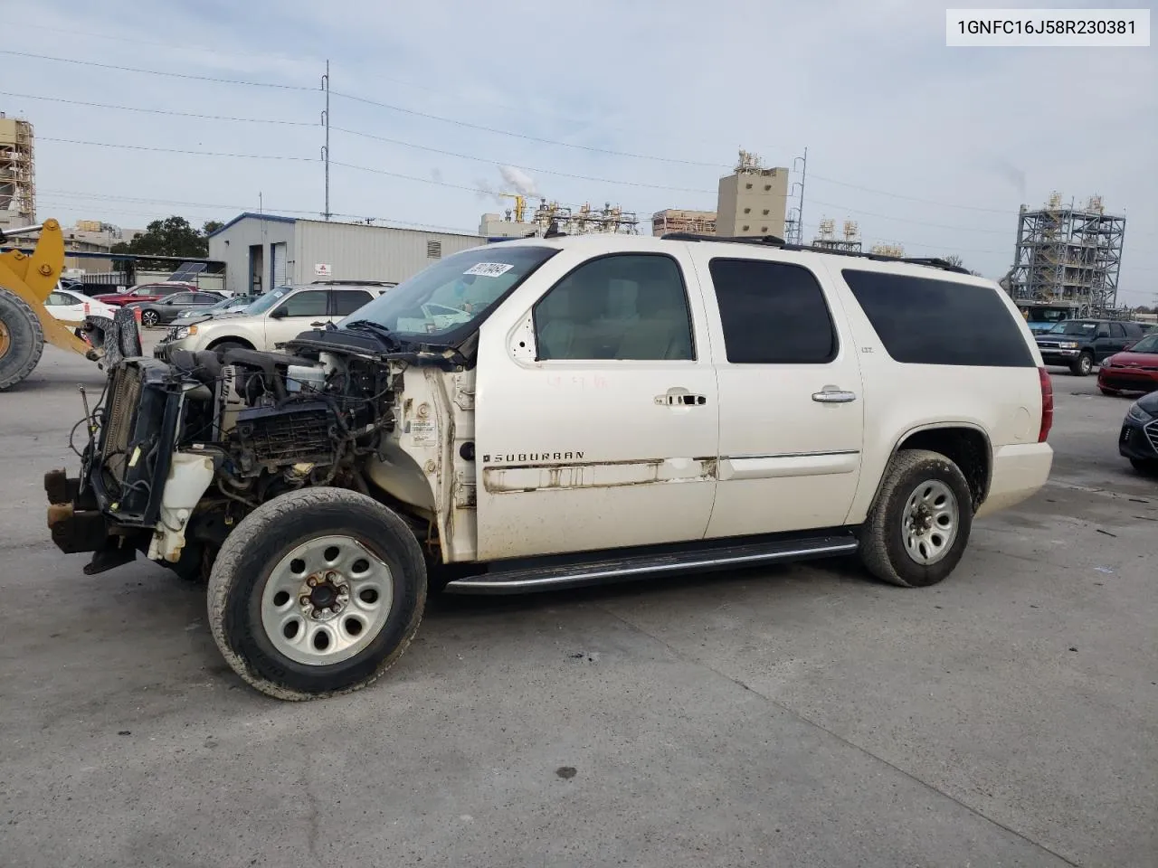 2008 Chevrolet Suburban C1500 Ls VIN: 1GNFC16J58R230381 Lot: 39170464