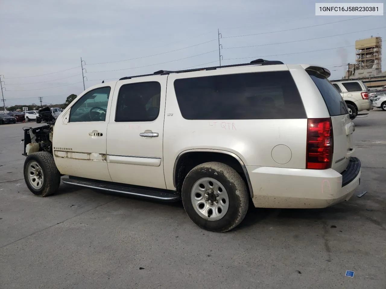 2008 Chevrolet Suburban C1500 Ls VIN: 1GNFC16J58R230381 Lot: 39170464