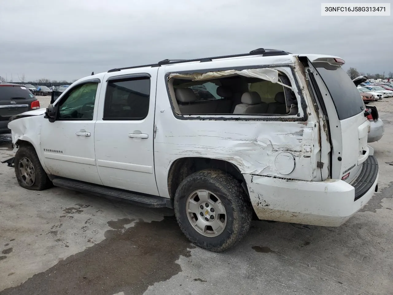 3GNFC16J58G313471 2008 Chevrolet Suburban C1500 Ls