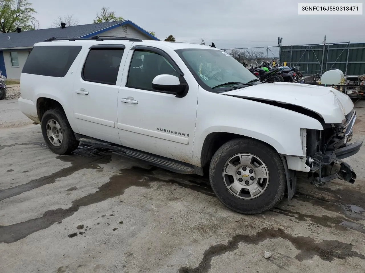 3GNFC16J58G313471 2008 Chevrolet Suburban C1500 Ls