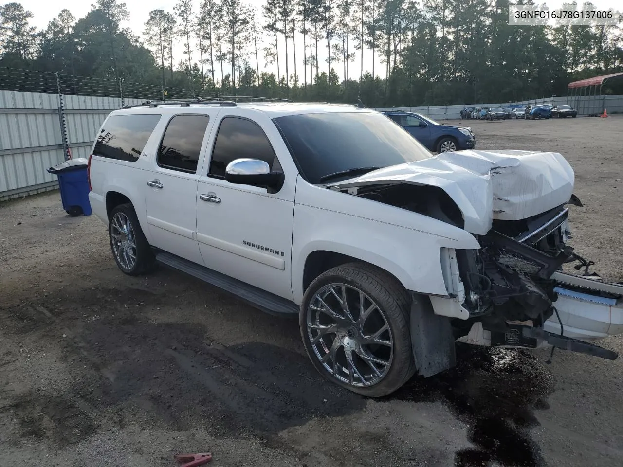 2008 Chevrolet Suburban C1500 Ls VIN: 3GNFC16J78G137006 Lot: 61294024