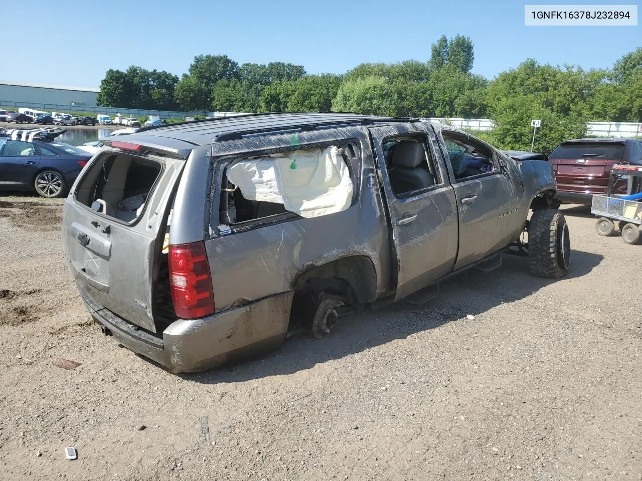 2008 Chevrolet Suburban K1500 Ls VIN: 1GNFK16378J232894 Lot: 62518044