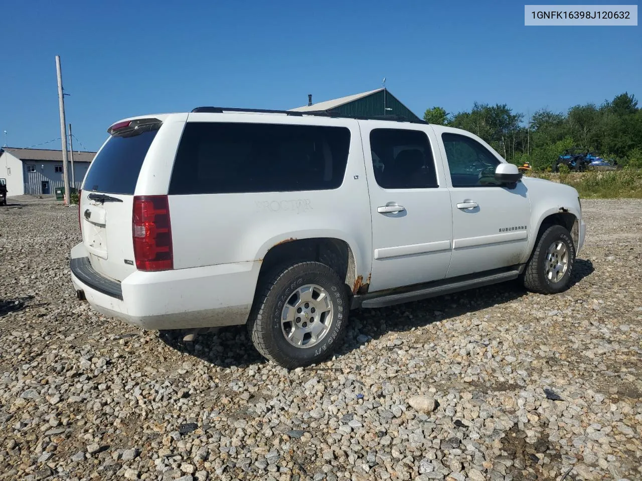 2008 Chevrolet Suburban K1500 Ls VIN: 1GNFK16398J120632 Lot: 63218754