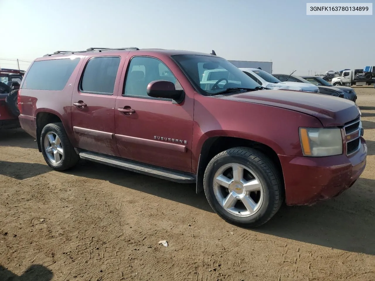 2008 Chevrolet Suburban K1500 Ls VIN: 3GNFK16378G134899 Lot: 64691114