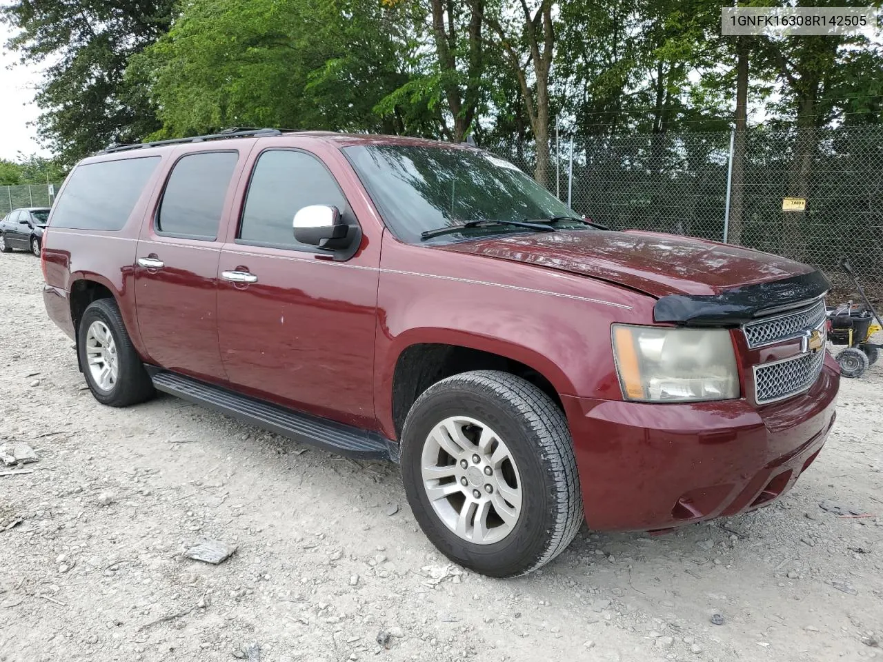 2008 Chevrolet Suburban K1500 Ls VIN: 1GNFK16308R142505 Lot: 64755454