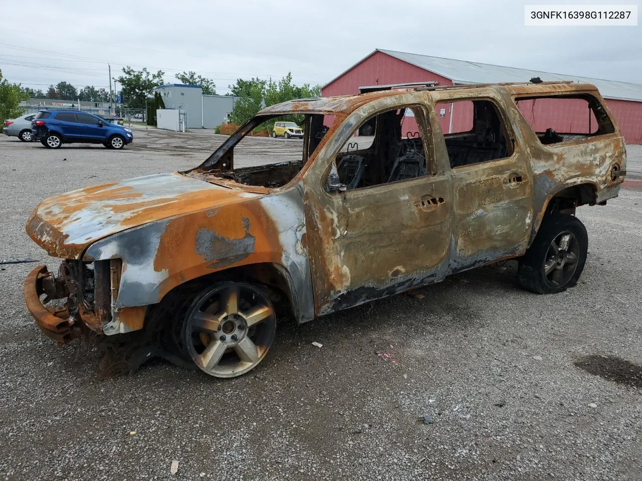 3GNFK16398G112287 2008 Chevrolet Suburban K1500 Ls