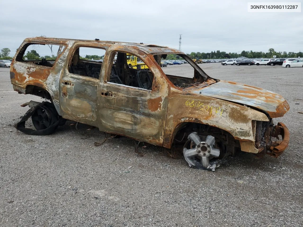 3GNFK16398G112287 2008 Chevrolet Suburban K1500 Ls