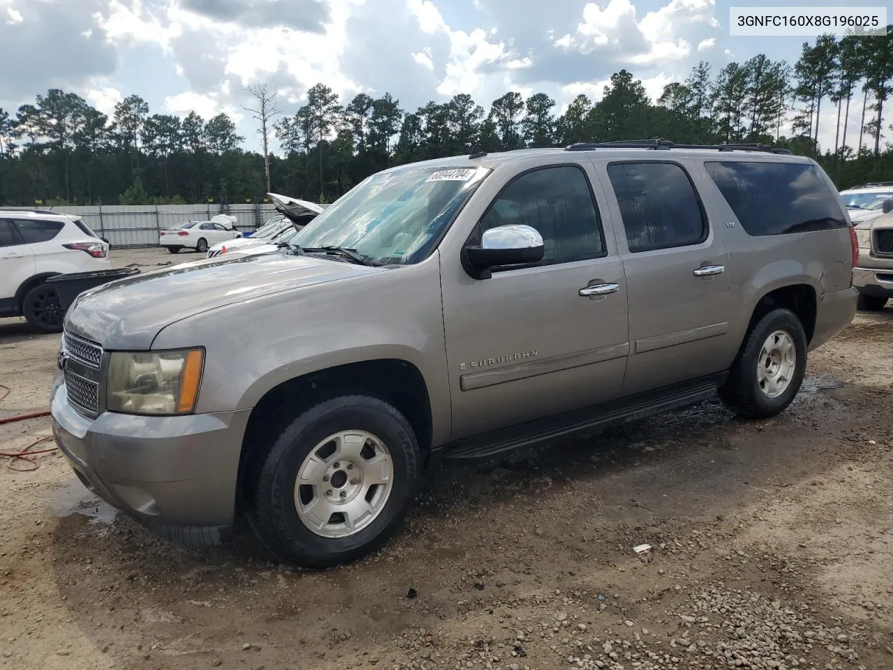 3GNFC160X8G196025 2008 Chevrolet Suburban C1500 Ls