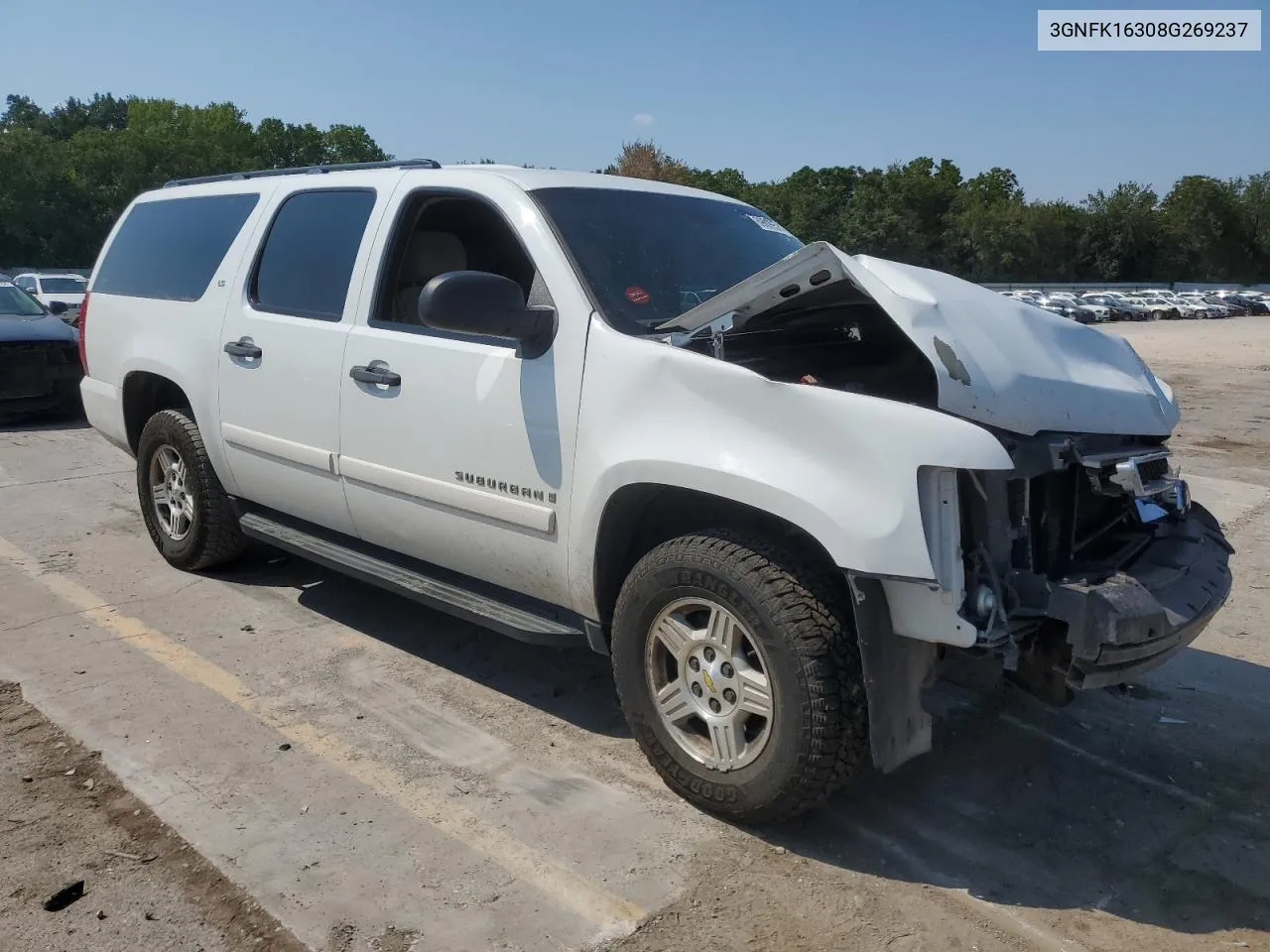 2008 Chevrolet Suburban K1500 Ls VIN: 3GNFK16308G269237 Lot: 69099574